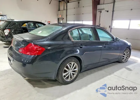 2009 Infiniti G37 z USA, uszkodzony, nr VIN JNKCV61F39M054014